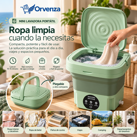 Mini Lavadora Portatil